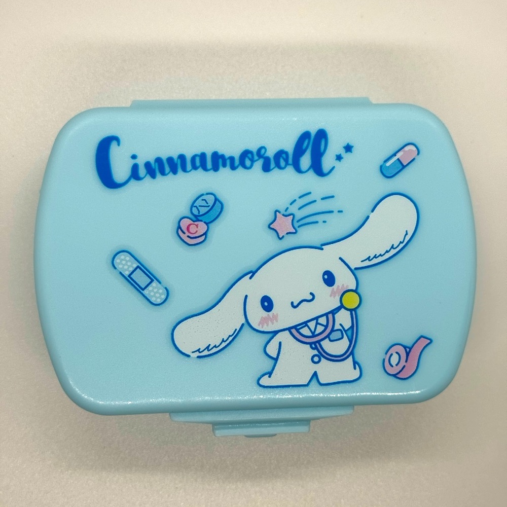 Cinnamoroll Organizer Pillbox Storage